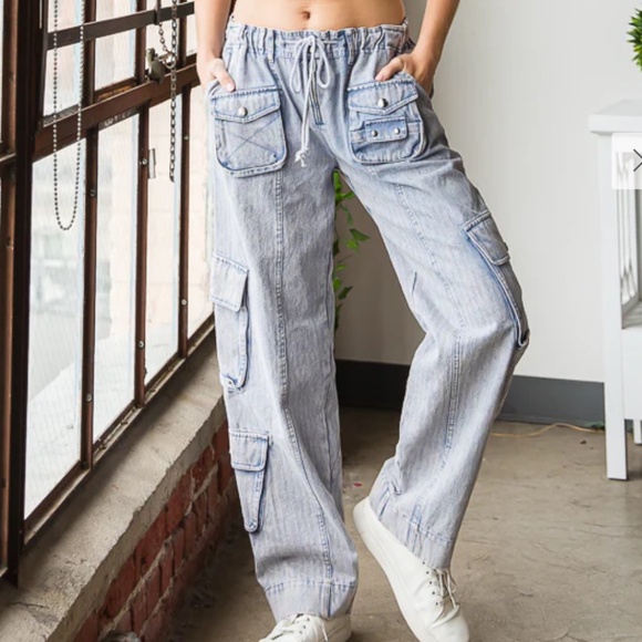 OLi and Hali “ Zion Canyon 2” Oli & Hali Cargo Pants Jeans Relaxed Fit SR10 - Picture 8 of 8